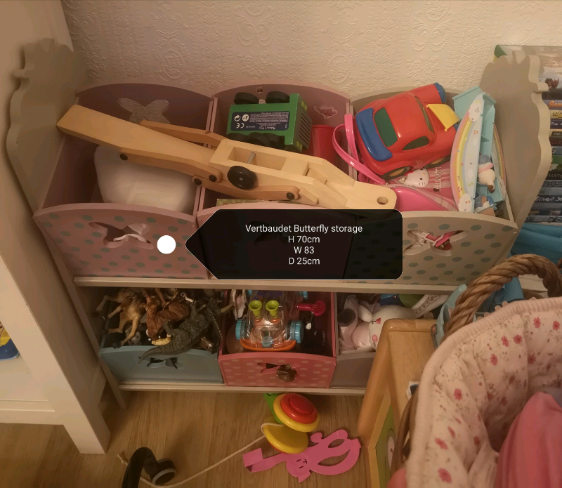 vertbaudet toy storage